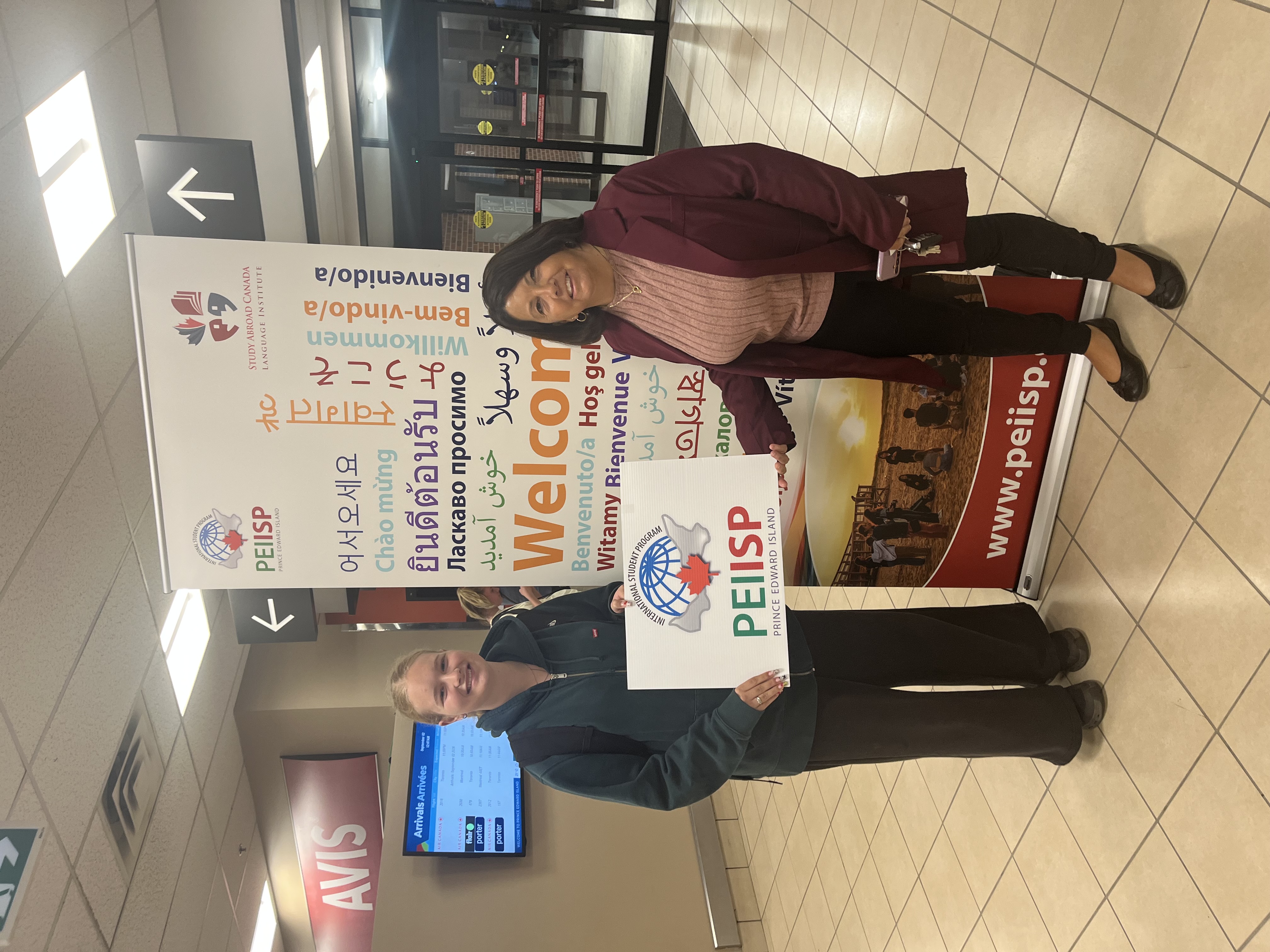 Welcoming an international student