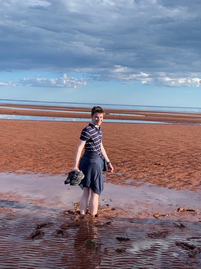 Friends sharing a happy moment